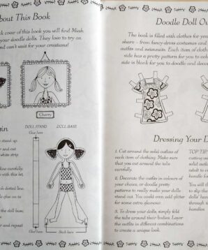 Alternative view of Doodle dolls: over 300 outfits and designs to decorate