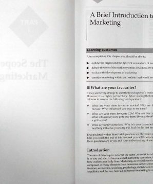 Alternative view of Foundations of marketing