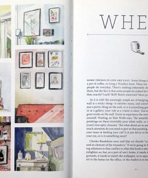 Alternative view of How to hang a picture and other essential lessons for the stylish home