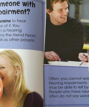 Alternative view of I know someone with a hearing impairment