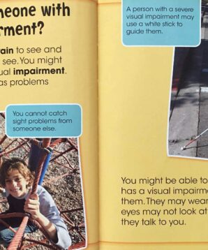 Alternative view of I know someone with a visual impairment