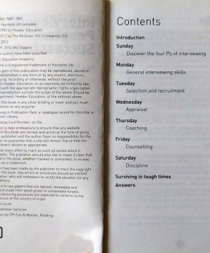 Alternative view of Interviewing people successfully