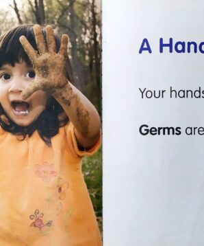 Alternative view of Keep it clean: time to wash up