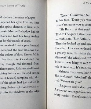 Alternative view of Lance of truth