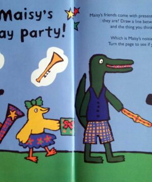 Alternative view of Maisy's party book
