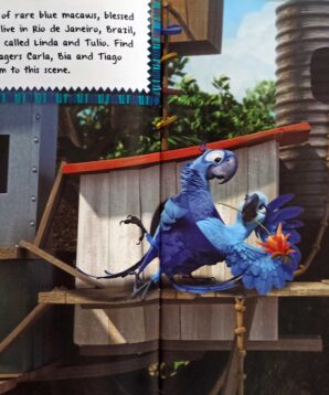 Alternative view of Rio 2 sticker scene book
