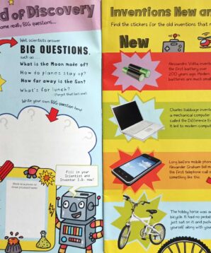 Alternative view of Science museum sticker activity book
