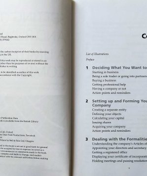 Alternative view of Setting up and running a limited company