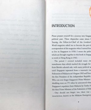 Alternative view of Singapore correspondent: political dispatches from Singapore