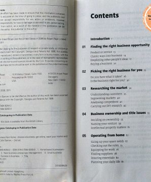 Alternative view of Starting a business from home