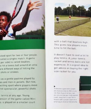 Alternative view of Tell me about sport: tennis