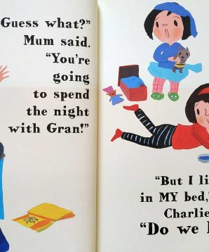 Alternative view of The Buttons family: staying with Gran