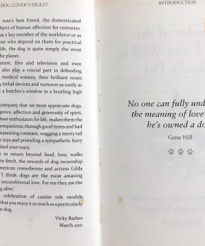Alternative view of The dog lover's digest