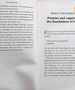 Alternative view of The Dukan diet recipe book