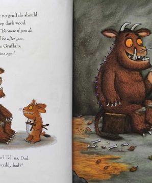 Alternative view of The Gruffalo's child