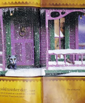 Alternative view of The cat who wouldn't come inside