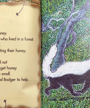 Alternative view of The honey bird and the badger