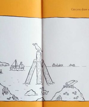 Alternative view of The snail and the whale colouring book