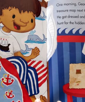 Alternative view of The treasure map