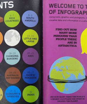 Alternative view of The world in infographics: countries