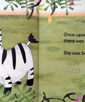 Alternative view of The zany zebra