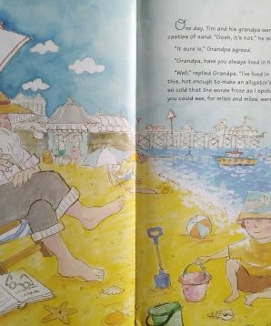 Alternative view of Tim and the iceberg