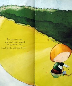 Alternative view of Tom's tree