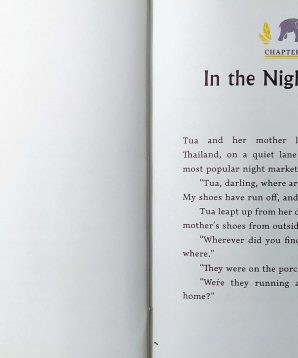 Alternative view of Tua and the elephant