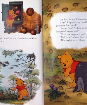 Alternative view of Winnie the Pooh