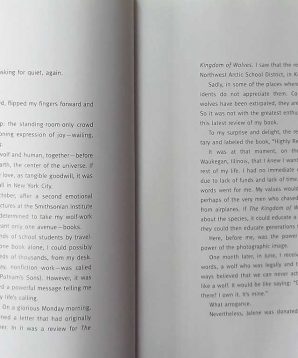 Alternative view of Wolf empire: an intimate portrait of a species