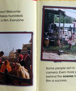 Alternative view of Who rolls through fire: working on a movie set