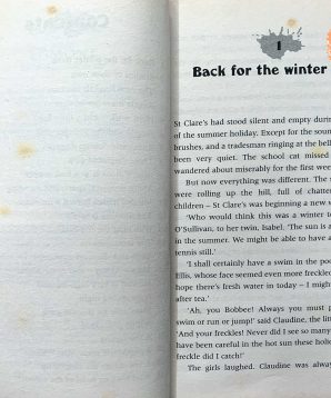 Alternative view of Fifth formers of St Clare's