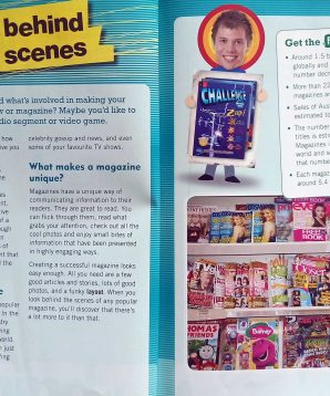 Alternative view of Behind the news: magazines