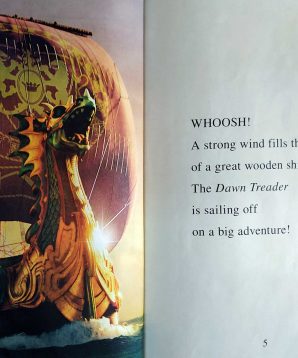 Alternative view of Aboard the Dawn Treader