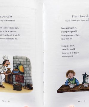 Alternative view of Mother Goose's action rhymes