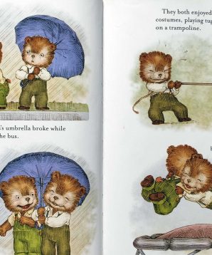 Alternative view of Otis and Sydney and the best birthday ever