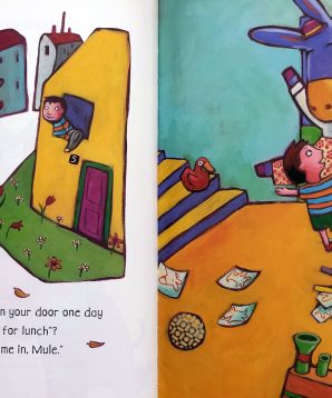 Alternative view of Rude mule