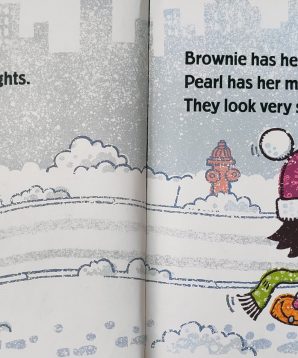 Alternative view of Brownie and Pearl see the sights