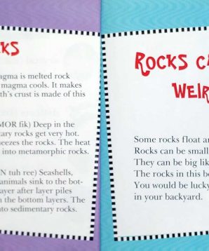 Alternative view of Weird but true rocks