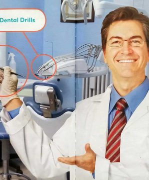 Alternative view of Dentist's tools