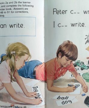 Alternative view of Key words with Peter and Jane book 2c: I like to write