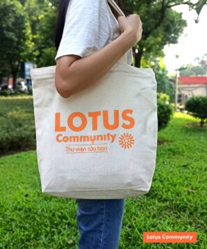 Alternative view of Túi vải Lotus Sorry, i'm booked