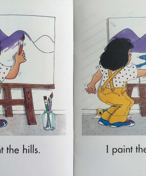 Alternative view of Reading bee: Painting a picture