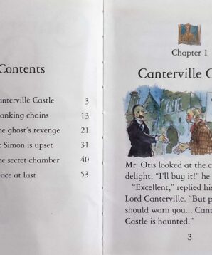 Alternative view of Usborne young reading: The Canterville ghost