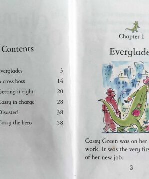 Alternative view of Usborne young reading: The clumsy crocodile