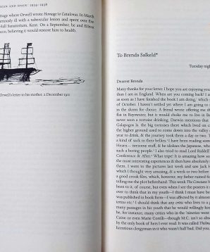 Alternative view of George Orwell: a life in letters