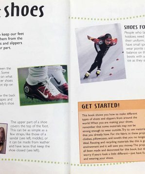 Alternative view of Make your own slippers and shoes