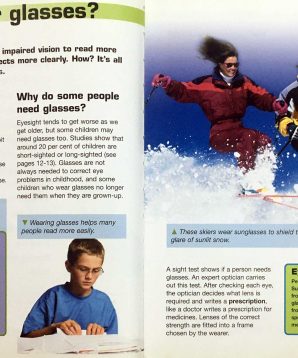 Alternative view of The science in a pair of glasses