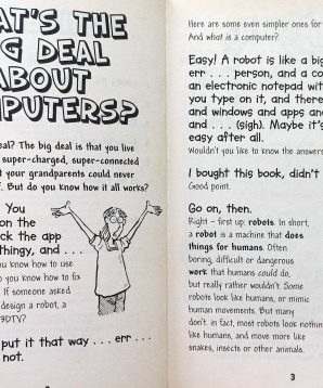 Alternative view of Robots and the whole technology story