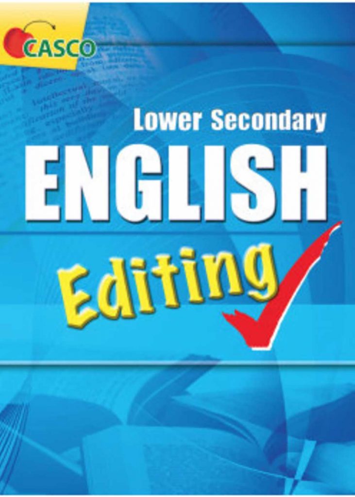 Lower secondary English editing